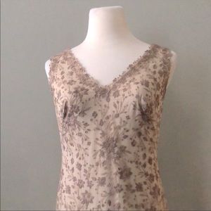 Tadashi Shoji illusion lace dress NWT